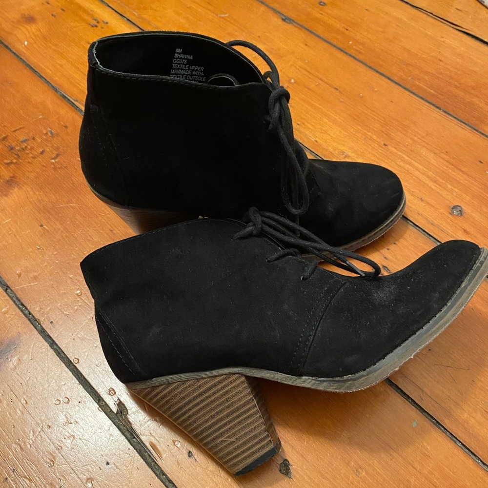 Black booties